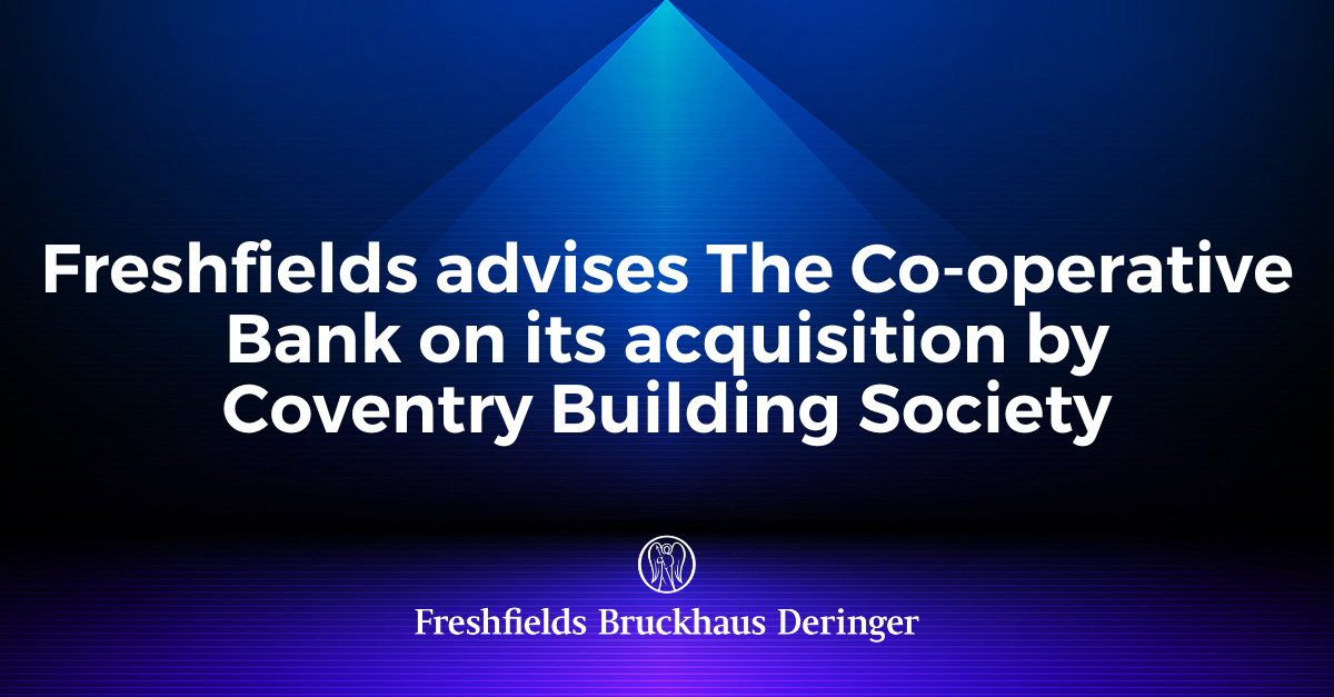 Freshfields Advises The Co-operative Bank On Its Acquisition By ...